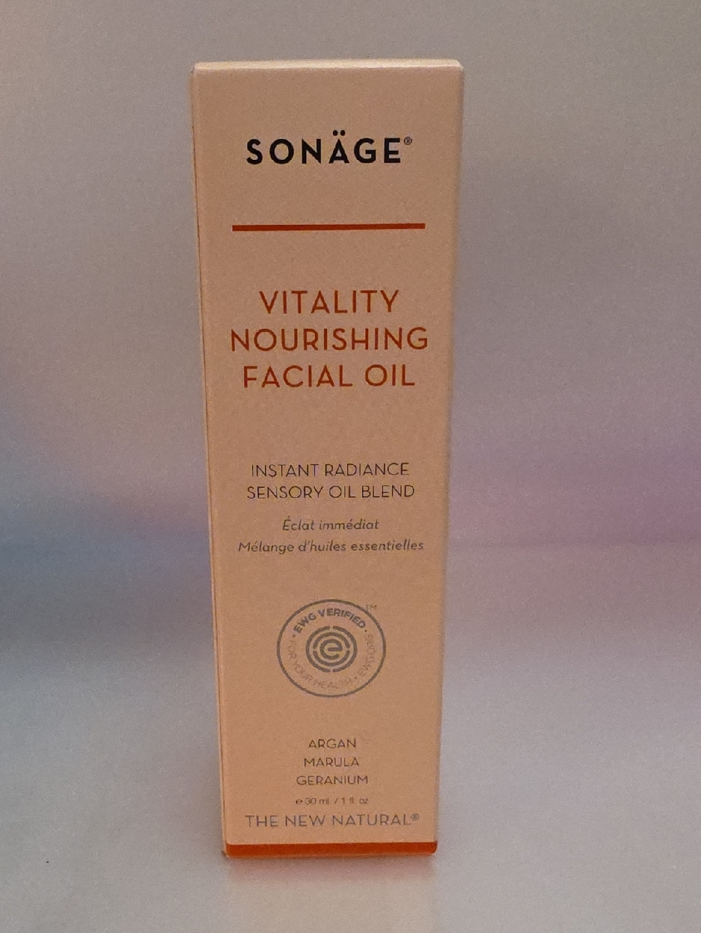 Sonage Vitality Nourishing Facial Oil